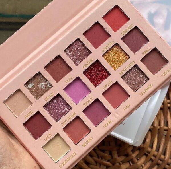 NUDE EYESHADOW PALETTE Latest 18 Color Glitter Matte Shimmer Eye Shadow - Image 2