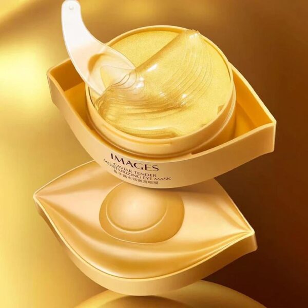Caviar Eye Masque - Caviar Nourishing Reinforced Eye Firming Pads,Full Moisturizing Eye Pad for Tired - Image 2