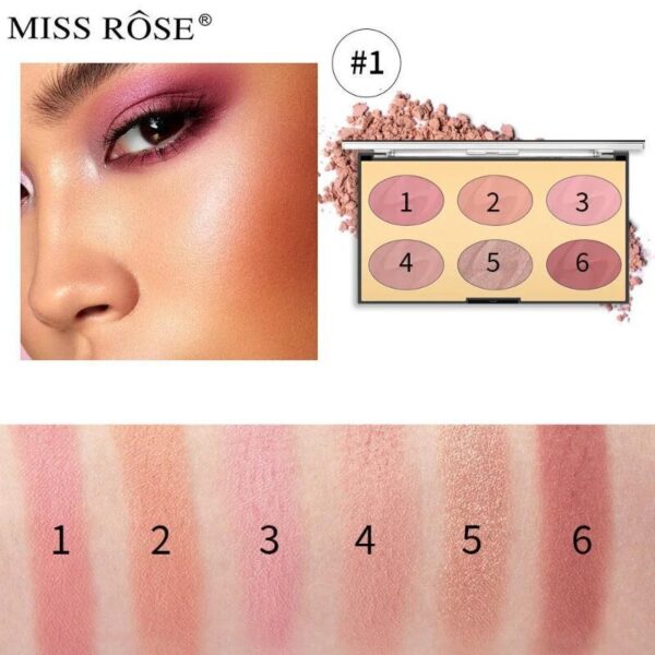 Miss Rose 6 color blush (new) - Image 5