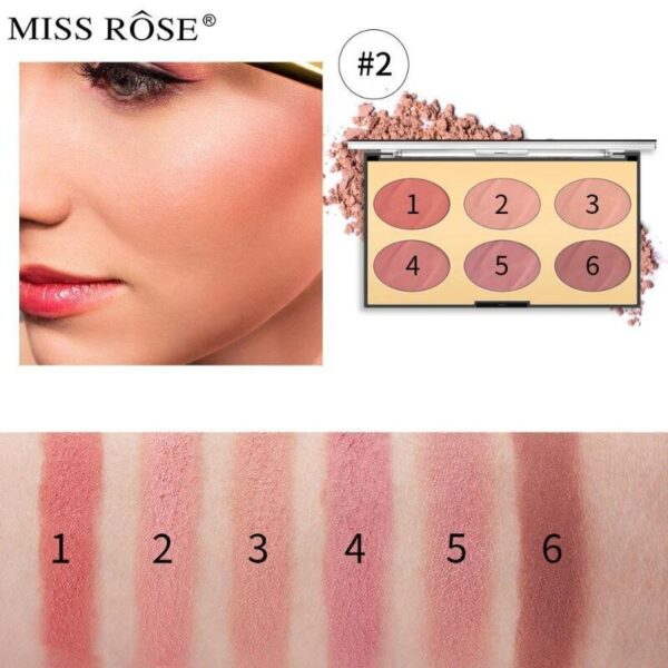 Miss Rose 6 color blush (new) - Image 4