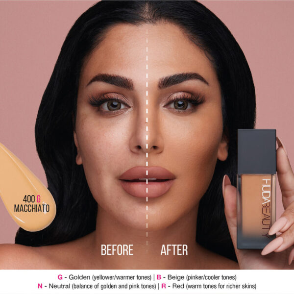 Huda Beauty #Faux Filter Foundation Milk Shake 100B - Image 5