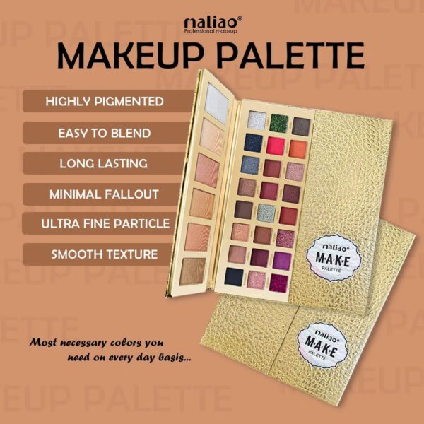 Maliao Professional 48 Color Makeup Eyeshadow Palette - Image 3
