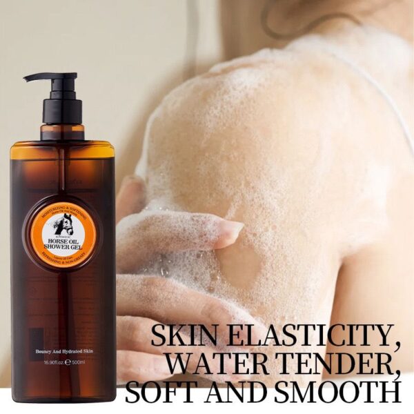 Kormesic Horse Oil And Honey Non Greasy Shower Gel 500ml - Image 3