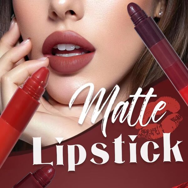SUGAR POP 5 in 1 Lip Twist  Multi-use Stackable Lipsticks for Women  Enriched with Castor Oil  Satin Matte Hydrating Formula 